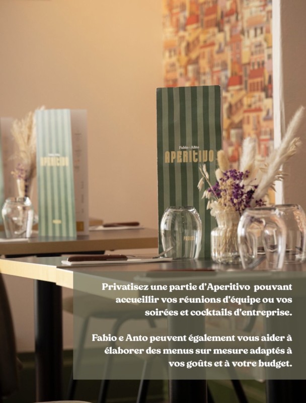 Bar à cocktails maison à Croix-Rousse Lyon 4  anitpasti italiens et reservations de groupes
