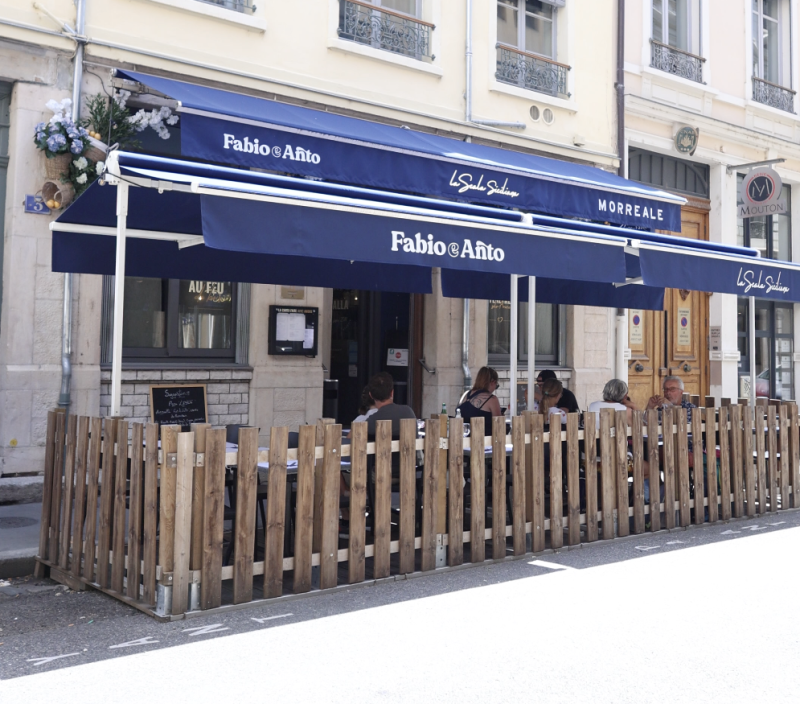 Restaurant italien avec terrasse à Lyon: La Scala Lyon 3