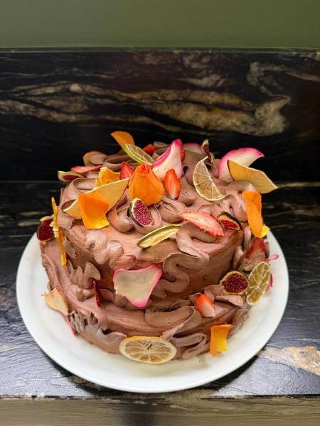 Restaurant pour fêter son anniversaire ou autre évènement privé ou professionnel à Lyon avec framboisier créé par notre chef pâtissier
